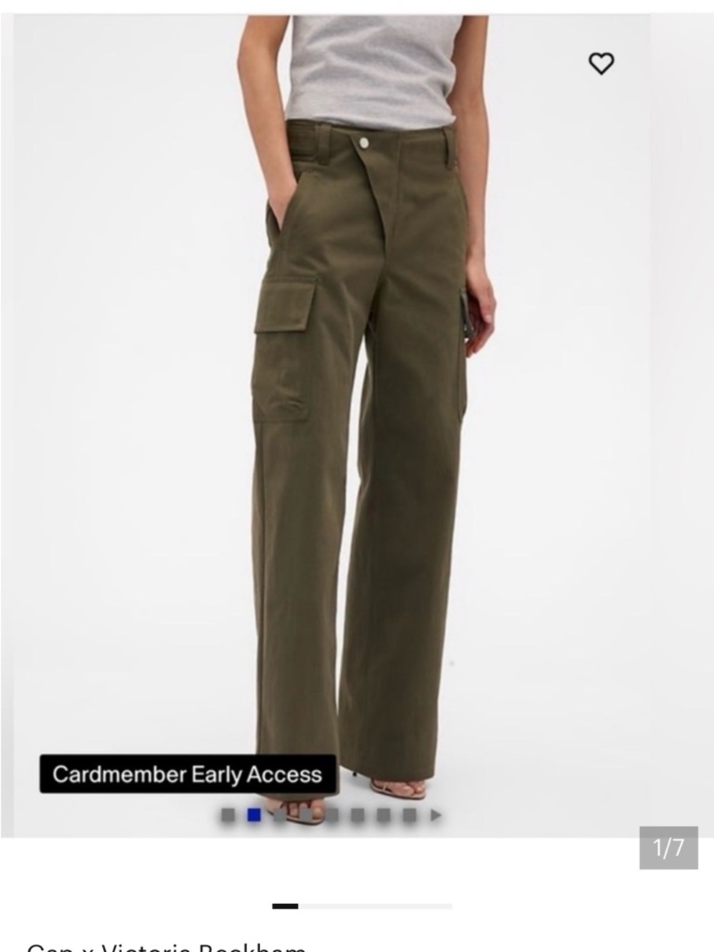 GAP x Victoria Beckham Cargo Pants